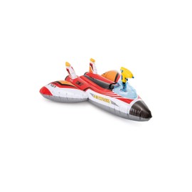 INTEX Water Gun Plane Inflatable Pool Float: Pool Toy for Kids – Includes Toy Water Gun – 88lb Weight Capacity – 46" x 46" – Color May Vary