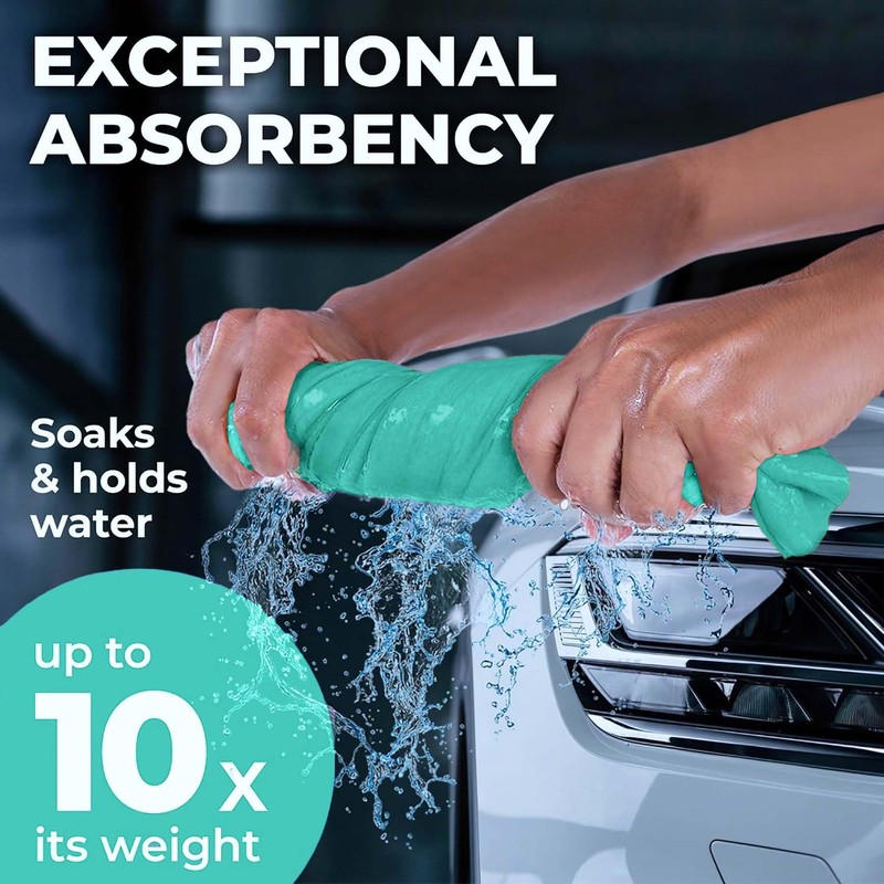 Premium XL Shammy Towel - Super Absorbent Chamois Towel -