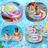 Adult Inflatable Sequin Swimming Ring, Large Summer Swimming Ring, Inflatable