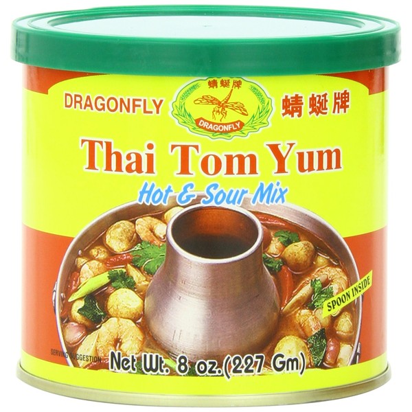 Dragonfly Thai Tom Yum Hot and Sour Mix, 8-Ounce (Pack of 3)