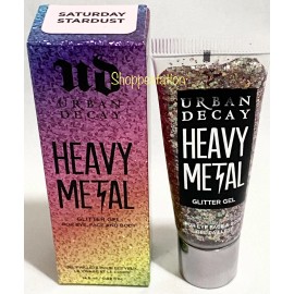 Urban Decay Heavy Metal Glitter Gel For Eye, Face & Body Shade SATURDAY STARDUST