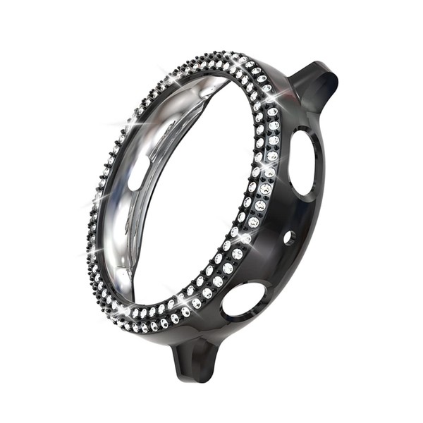 Gatuida Watch Protective Case Plating Diamond Frame Watch Screen Protector