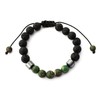 Plantlife Green Agate Adjustable Bracelet - Beautiful, One-of-a-kind jewelry made