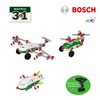 Theo Klein 8790 Bosch Construction Set, 3-in-1 Aircraft Team, Multi-Colour