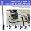 Sand Blaster Long Nozzle for LE Lematec, Sandblasting Nozzle Tip