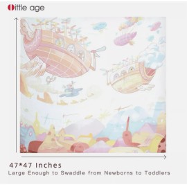 little age Baby Blankets, Muslin Receiving Blankets, Swaddle Blankets, Newborn