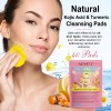 60 Pads Faciales Desmaquillantes Cúrcuma Manzanilla Natural