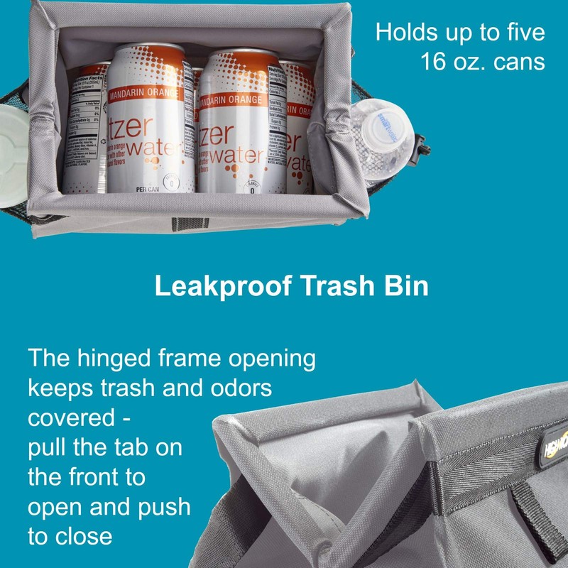 High Road Car Back Seat Trash Bag with Tissue Holder