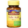 Nature Made Folic Acid (400 mcg) Tablets, 250 Count, Pack