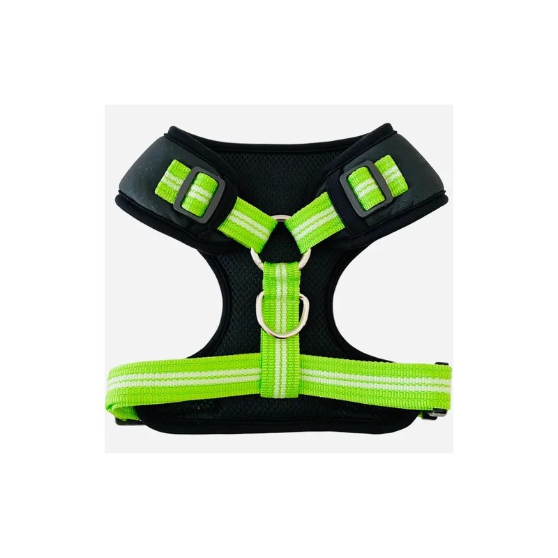 Arnés Pechera Ajustable Antitirones Para Perro Chico Mediano Chimuelo 5