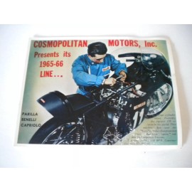 1960's Cosmopolitan Motorcycel Sales Brochure-Benel