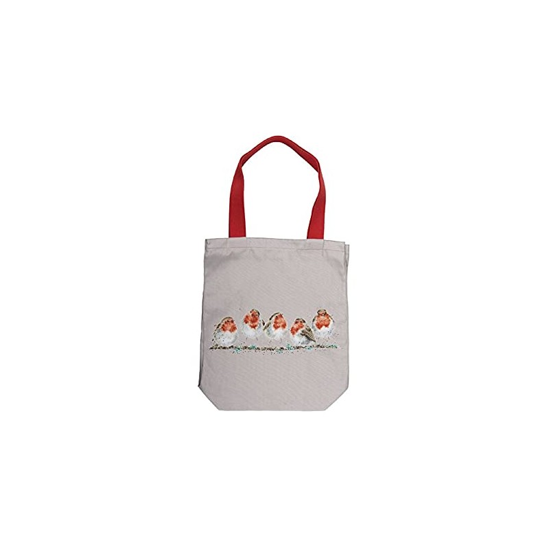 Wrendale Designs - 'Jolly Robin' Canvas Bag