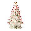 Lenox 893624 Treasured Traditions Holiday Red Bulbs Lit Tree