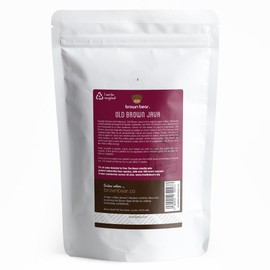 Old Brown Java Dark Roast Strong Aged Coffee Beans 227g - For All Coffee Machines - Brown Bear Indonesia Indonesian Coffee - Strength 5 - Donation to Free The Bears