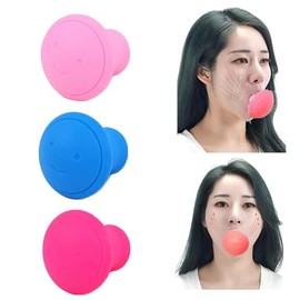 3 ejercitadores faciales y de cuello para mujeres, reafirmantes faciales en forma de V, para papada, eliminan pliegues nasolabiales y reafirman la piel facial, herramienta portátil antiarrugas