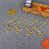 LIONWEI LIONWELI 6 Inch Gold Iron Plate Stand Holder Easel