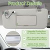 Left Driver Side Sun Visor Compatible with 2009-2014 Nissan Murano