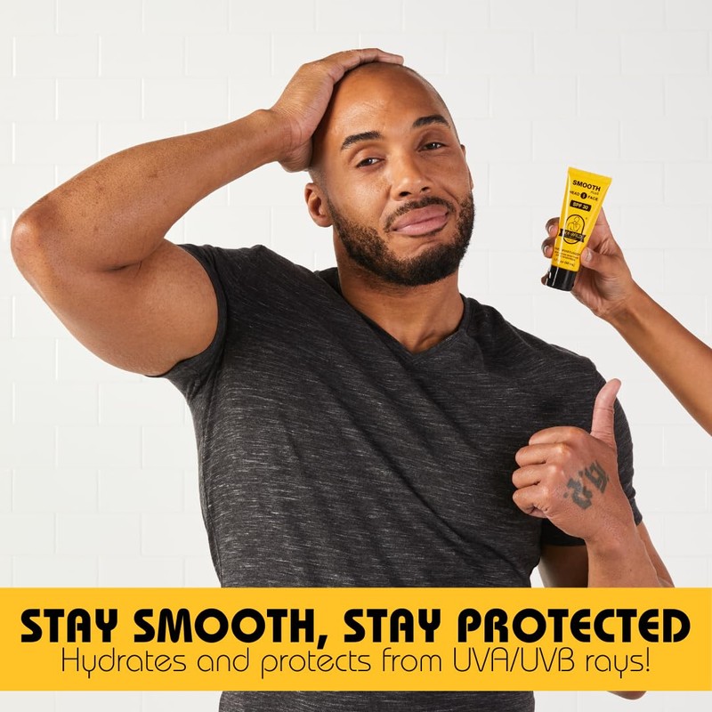 Bee Bald SMOOTH PLUS Head & Face Moisturizer with SPF