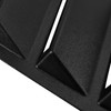HECASA Side Window Louvers Compatible with 2010-2016 Hyundai Genesis Coupe