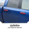 JeCar Red Door Handle Cover Trim Fit for Dodge RAM