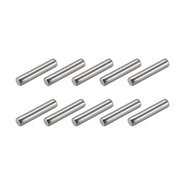 METALLIXITY 2.5x10mm 25pcs 304 Stainless Steel Shelf Support Peg Pins Fastener Element for Metal Devices Furniture Installation Industrial DIY