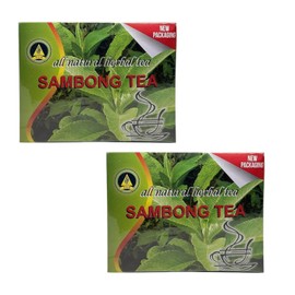 Pack of 2 Sambong Herbal Tea - 20 Teabags Per Pack - Organic Tea Bags - Herbal Tea from Philippines