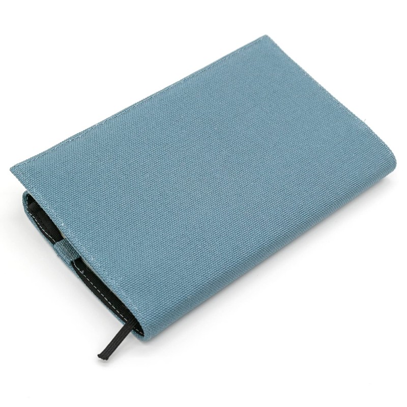 [Luddite] Carrying Case Radite Book Cover, Canvas, Blue Gray