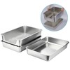 Sorstrem 8" Stainless Steel Sifting Cat Litter Box for Clumping