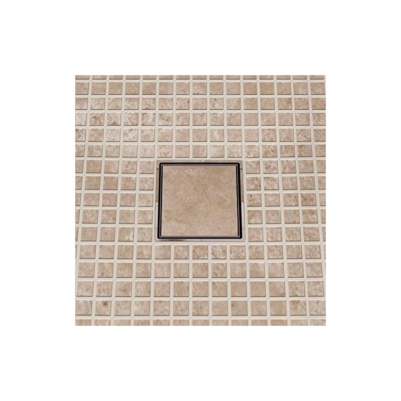 LUX ELEMENTS TUB-BAS-DV 100 I Vertical Drain Pot with Tileable