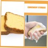 KICHOUSE 2pcs Novelty Toast Shaped Dish Sponges Dual-Sided Kitchen Cleaning