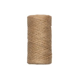 JAM PAPER Kraft Twine - 1/8 x 75 Yards - Natural Brown - Sold Individually