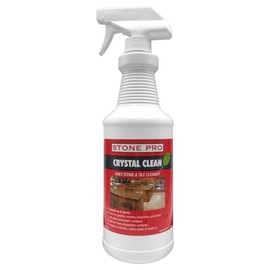 Stone Pro Crystal Clean - Surface Cleaner & Sealer, Ready to Use 32 oz.
