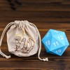 Cusdie 80mm Large 20-Sided Foam Dice - Stress Relief D20