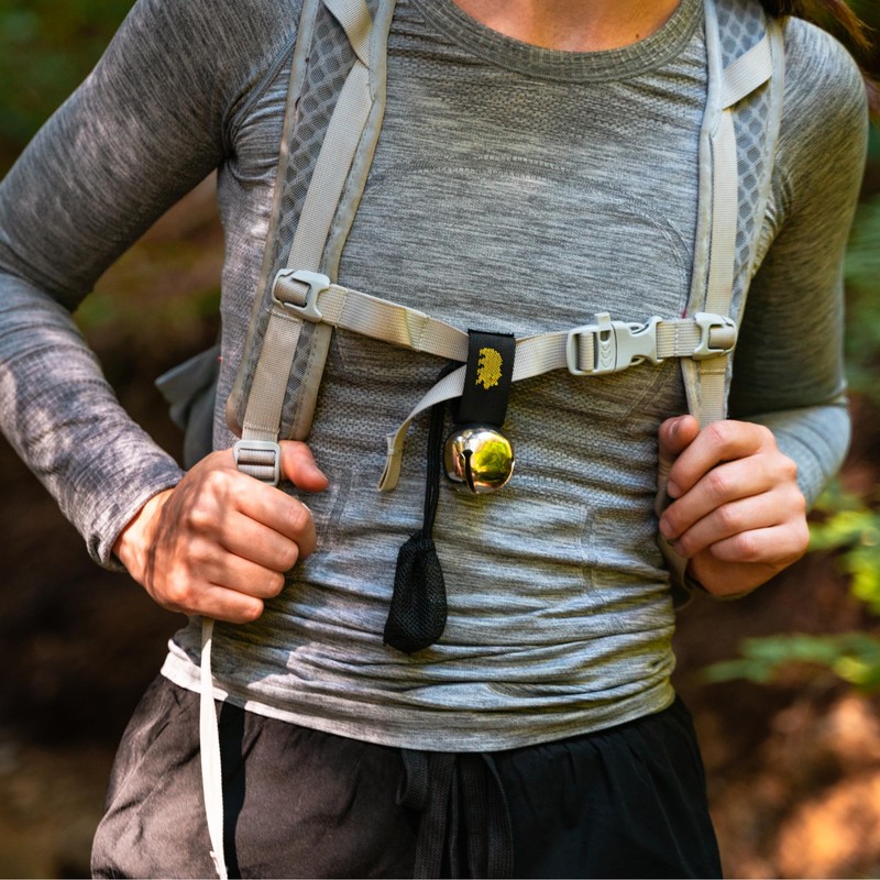 Coghlan's Magnetic Bear Bell with Silencer - Hiking Safety Gear