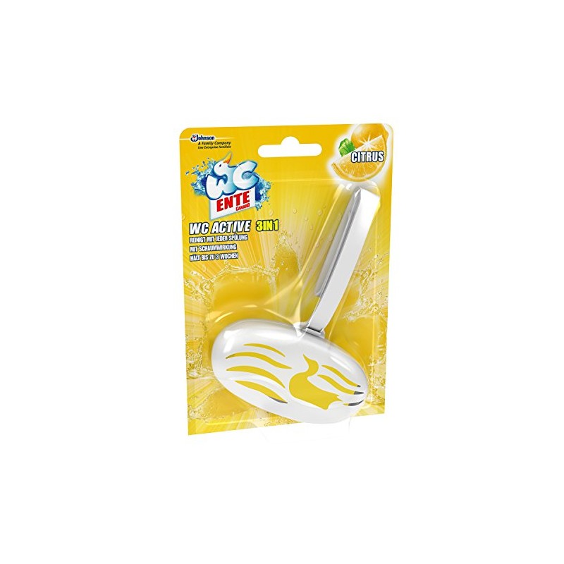 Toilet Duck Active 3in1 Original Citrus Pack of 6 x