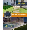btfarm 16 Pack Solar Lights Outdoor, 8 LED Solar Ground