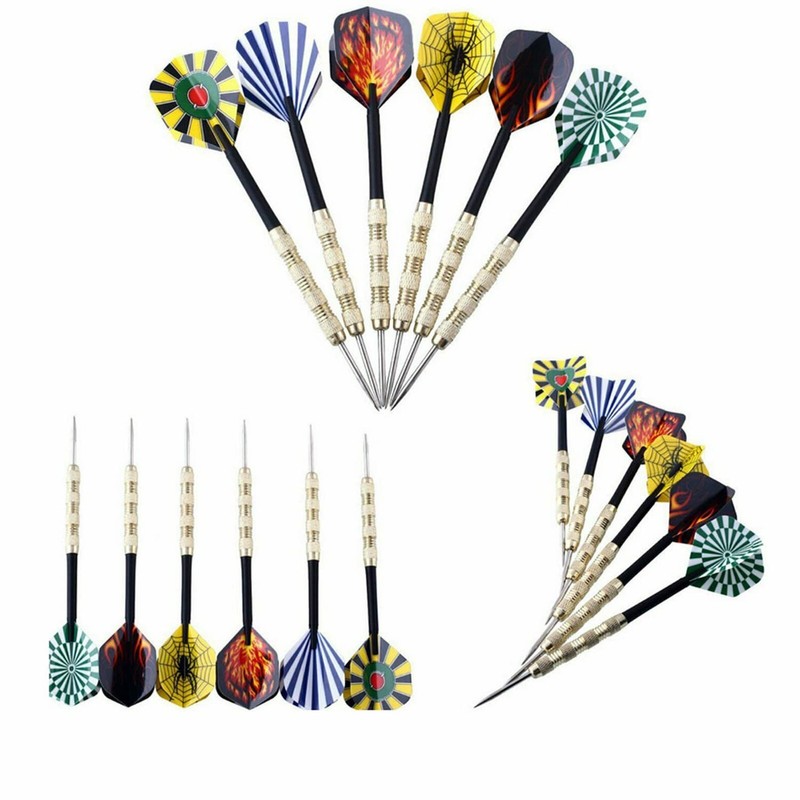 15 pcs(5 Sets) of Steel Tip Darts Needle Slim Barrel