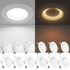Ensenior 5/6 Inch 5CCT LED Can Lights with Night Light