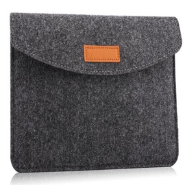 VOANZO 13-13.3 Inch Laptop Sleeve Bag Felt Laptop Bag with Extra Storage Bag Ultra Light Slim Notebook Computer Tablet Case Cover Briefcase Black
