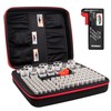 Tenergy Alkaline Batteries & Storage Case, 48xAAs, 48xAAAs, 8xC Size,