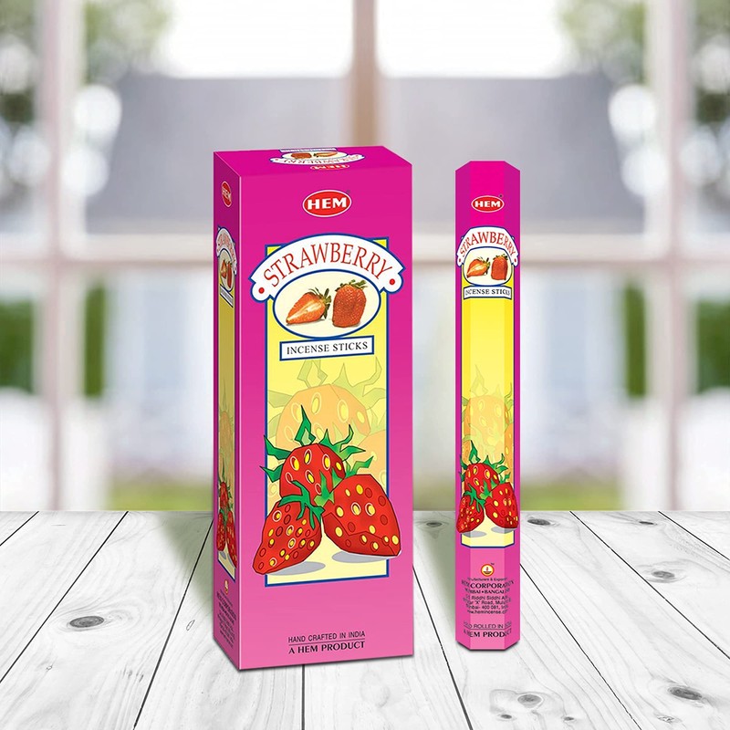 Strawberry - Box of Six 20 Gram Tubes - HEM