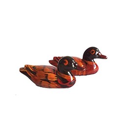 N R Creations Feng Shui Mandarine Ducks Pair Set For Happy Married Life - wooden