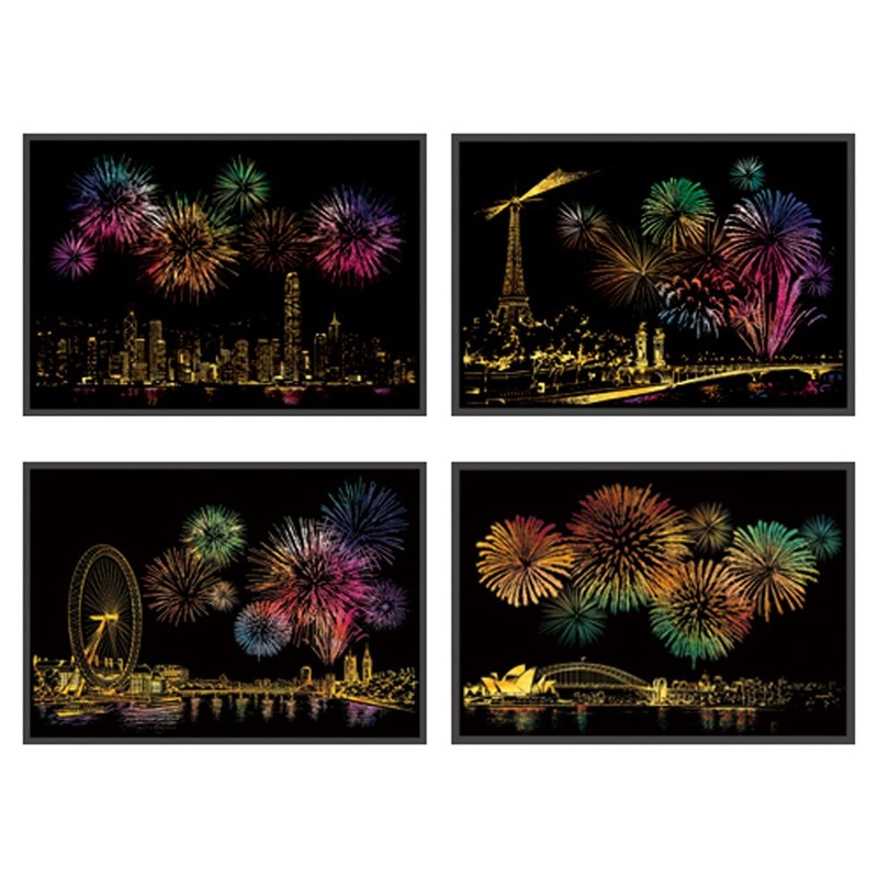 Lago Design Special Gift Set GSP-FW Postcard Fireworks Set of