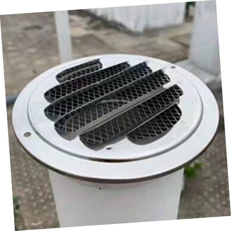 iplusmile Stainless Steel Rain Hat for Ventilation Round Air Vent