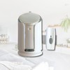 Battery Powered Wireless Portable Door Bell Chime with Visual Alert