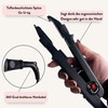 Just Beautiful Hair heating tongs for bonding extensions, connector U-tip