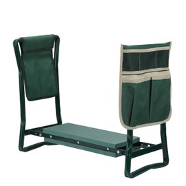 Garden Kneeler and Seat, Foldable Garden Stool Heavy Duty Gardening Bench for Kneeling and Sitting, Great Gardening Gifts for Women, Grandparents, Seniors, Mom & Dad, Prevents Knee & Back Pain