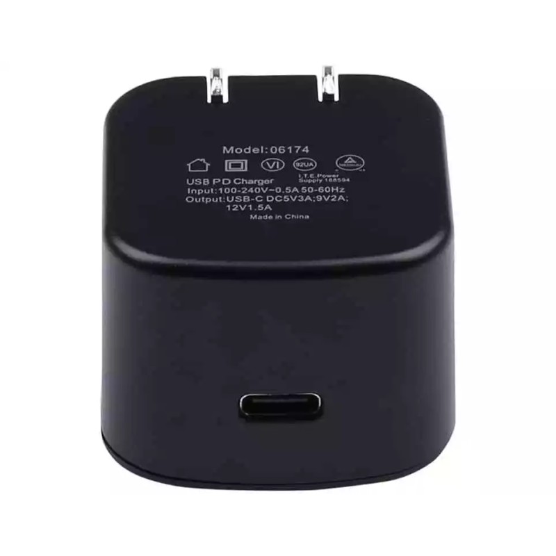 AT&T 18W Power Delivery Wall Charger-Black