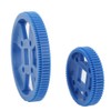 Plastic Gears Set, 80Pcs Single Double Reduction Gear Worm Gear
