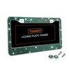 Bling License Plate Frame for Women, Green Diamond Rhinestone License